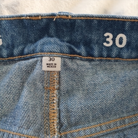 J. Crew Sim Wide Leg Jean Patchwork Raw Hem Sz 30 - Picture 7 of 15